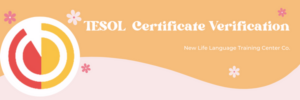 Read more about the article TESOL Certificate Verification